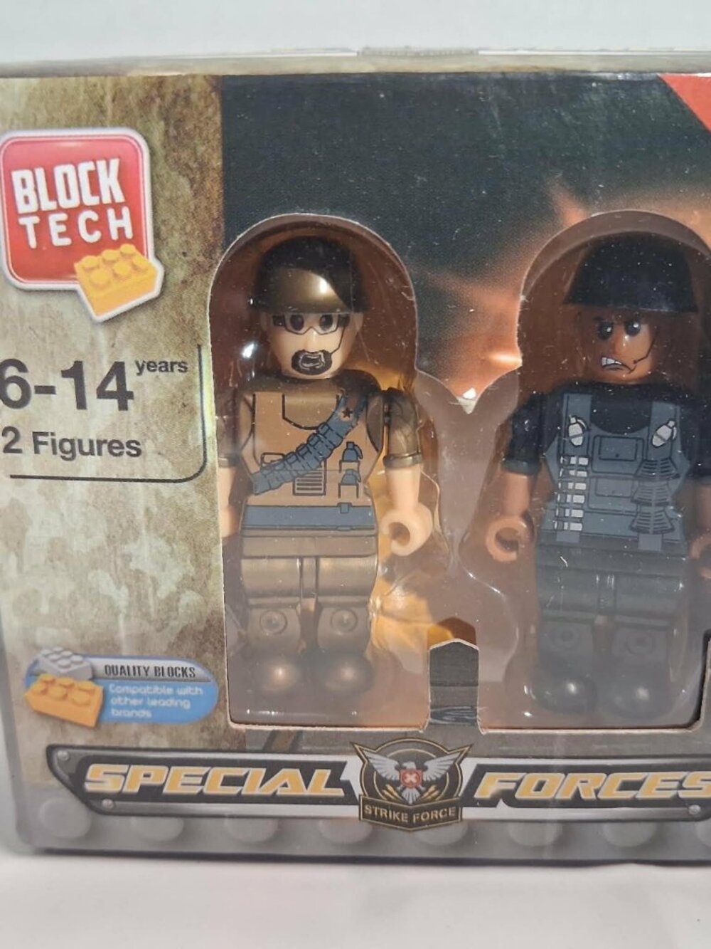 Block Tech Special Forces 2 Figures in Box